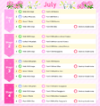 List of Event Challenge missions during July.