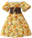 "Floral Dress (Orange)" Mii dress part in Pikmin Bloom.