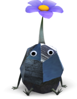 Early artwork of a Rock Pikmin.
