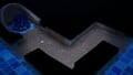 The entrance to the second sublevel engulfed in a hydro jelly and adjacent to an ice vent.