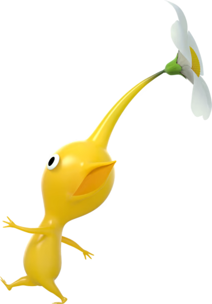 File:Pikmin 4 Yellow Pikmin Marching.png