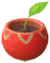 Icon of the red seedling in Pikmin Bloom.