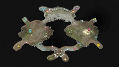 Layout A of Twisted Cavern.