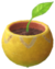 Icon of the yellow seedling in Pikmin Bloom.