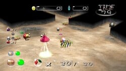 Sublevel 1 of the Green Hole Challenge Mode stage from Pikmin 2.