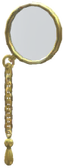"Butler Monocle" Mii eyewear part in Pikmin Bloom.