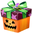 A special Halloween themed Mystery Box from Pikmin Bloom, used during the 2023 Halloween event.