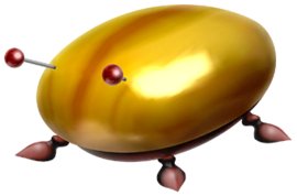The Iridescent Glint Beetle's spirit in Super Smash Bros. Ultimate. It uses official artwork from Pikmin 2.