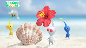 Promotional image for the 2024 Summer Campaign Event in Pikmin Bloom.