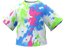 "Festival of Colors T-shirt (Burst)" Mii top part in Pikmin Bloom.