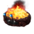 Icon for the Scorchcake, from Pikmin 4's Piklopedia.