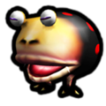 The Piklopedia icon of the Spotty Bulbear in the Nintendo Switch version of Pikmin 2.