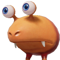 Icon for the Jumbo Bulborb, from Pikmin 4's Piklopedia.