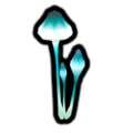 The Piklopedia icon of the Common Glowcap in the Nintendo Switch version of Pikmin 2.