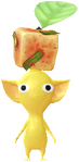 A Yellow Korean Restaurant Decor Pikmin with Kimchi decor from Pikmin Bloom.