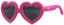 "Heart Sunglasses (Pink)" Mii part icon in Pikmin Bloom.