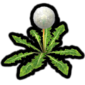 The Piklopedia icon of the Seeding Dandelion in the Nintendo Switch version of Pikmin 2.