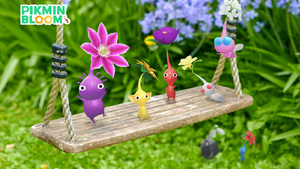Promotional image for the 3.5 Anniversary Community Week in Pikmin Bloom.