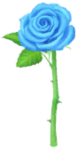 Blue rose Big Flower icon.