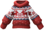 "Nordic Sweater (Reindeer)" Mii outerwear part in Pikmin Bloom.