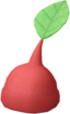 "Red Pikmin Beanie" Mii hat part in Pikmin Bloom. Original filename is <code>icon_of0139_Hat_PikcapLeaf1_c00</code>.