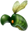 Artwork of the Shearwig from Pikmin.