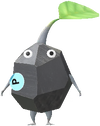 A Rock Roadside Decor Pikmin with Sticker decor from Pikmin Bloom.