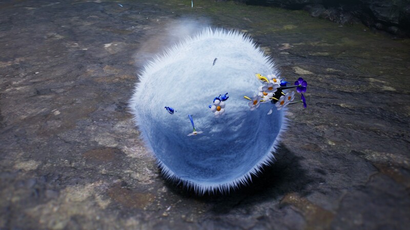 File:Pikmin stuck in fur ball.jpg