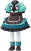 "Chocolatier Dress (Mint)" Mii costume in Pikmin Bloom.