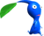 Artwork of a Blue Pikmin running in Pikmin.