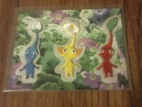 A Pikmin 3-themed patch handed out at E3 2013.