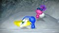 A pellet being dug out in Pikmin 3.