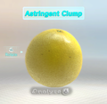 The Astringent Clump being analyzed in Pikmin 3.