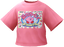 "Kirby's Adventure T-Shirt" Mii top part in Pikmin Bloom.