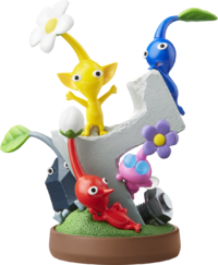 The Pikmin amiibo, without a background.