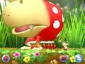 Walking under the Bulborb in Hey! Pikmin.