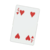 Example Treasure Catalog icon for the Love Emblem. Note that this is just one of 9 possible icons this treasure can have, as the number of hearts on this card is randomly selected each playthrough.