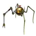 Icon for the Man-at-Legs, from Pikmin 4&#39;s Piklopedia.