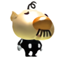 The icon for The President in the Nintendo Switch version of Pikmin 2.