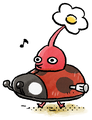 The On-the-Spot Red Pikmin as seen in the Pikmin comic.