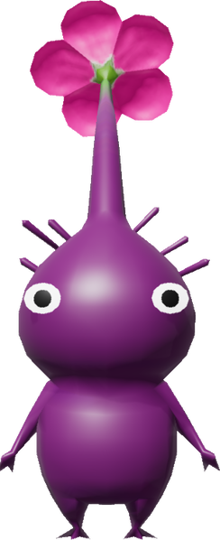 File:Pikmin Garden Purple Pikmin render.png