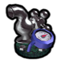 The Treasure Hoard icon of the Monster Pump in the Nintendo Switch version of Pikmin 2.