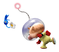 Olimar Throwing Clay Art.png