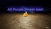 The Pikmin 4 Pikmin extinction message.