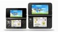An image comparing the sizes of the standard 3DS model to the 3DS XL.