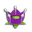 Icon for the Purple Pikmin Candypop Bud in Pikmin 3.