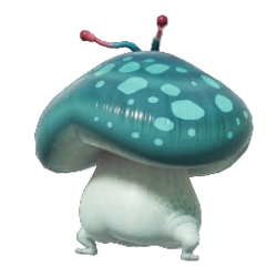 Icon for the Toxstool, from Pikmin 4's Piklopedia.