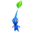 Blue Pikmin icon in Hey! Pikmin.