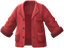 "Atelier Jacket (Red)" Mii outerwear part in Pikmin Bloom.