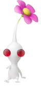 Transparent image of a flower White Pikmin from Pikmin 3.
